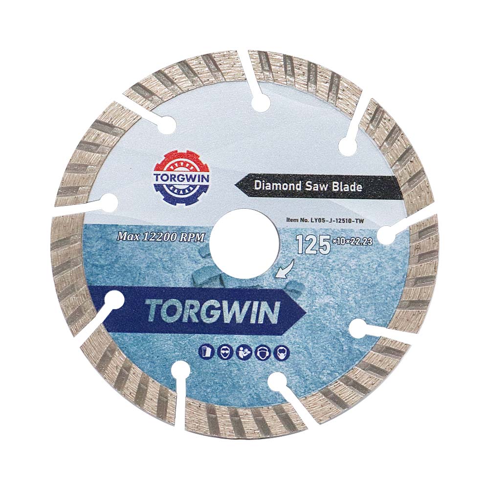 125 mm segmentierte Diamantsägenklinge zum Schneiden von Granit 125 mm segmentierte Diamantsägenklinge zum Schneiden von Granit