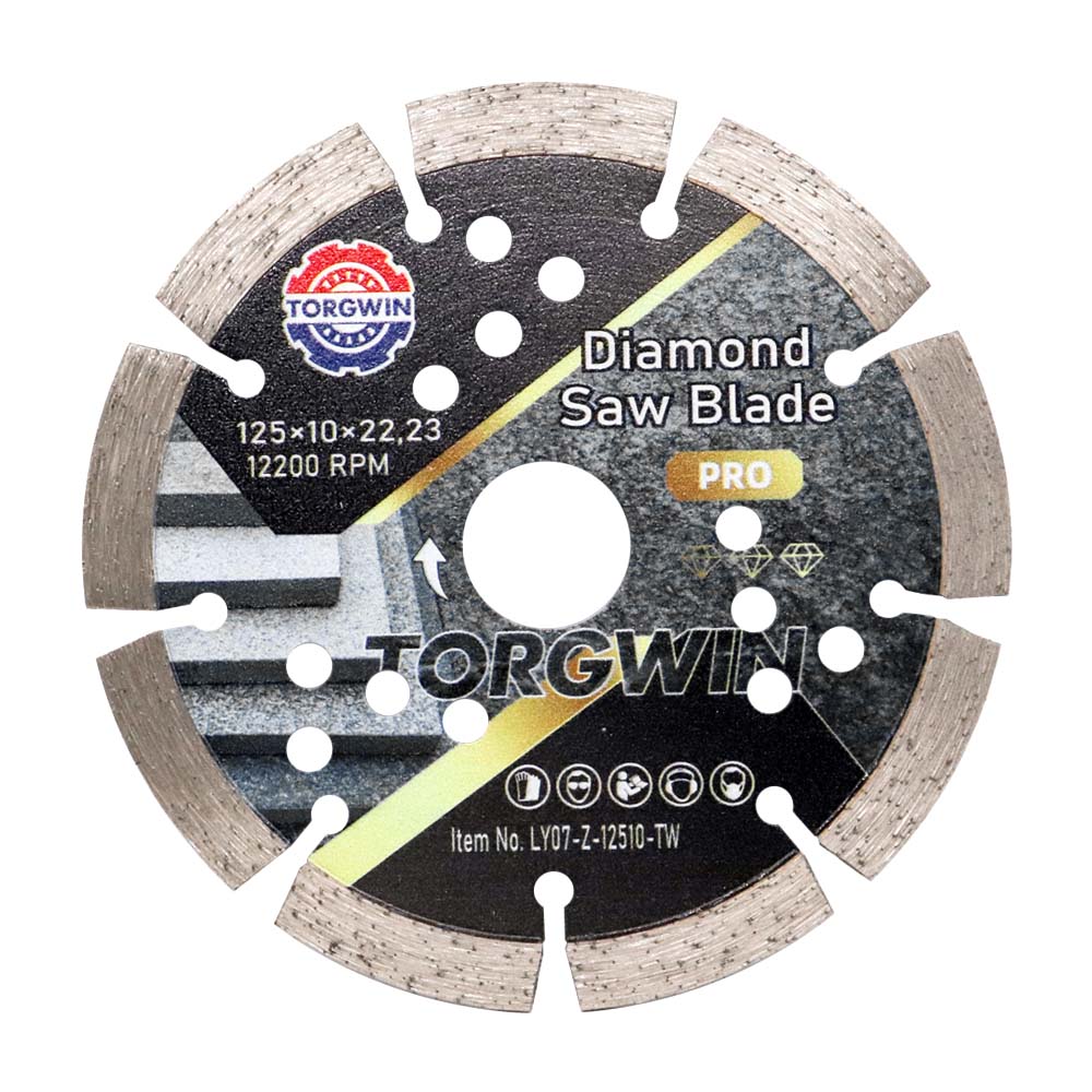 125 mm segmentierte Diamantsägenklinge zum Schneiden von Marmor