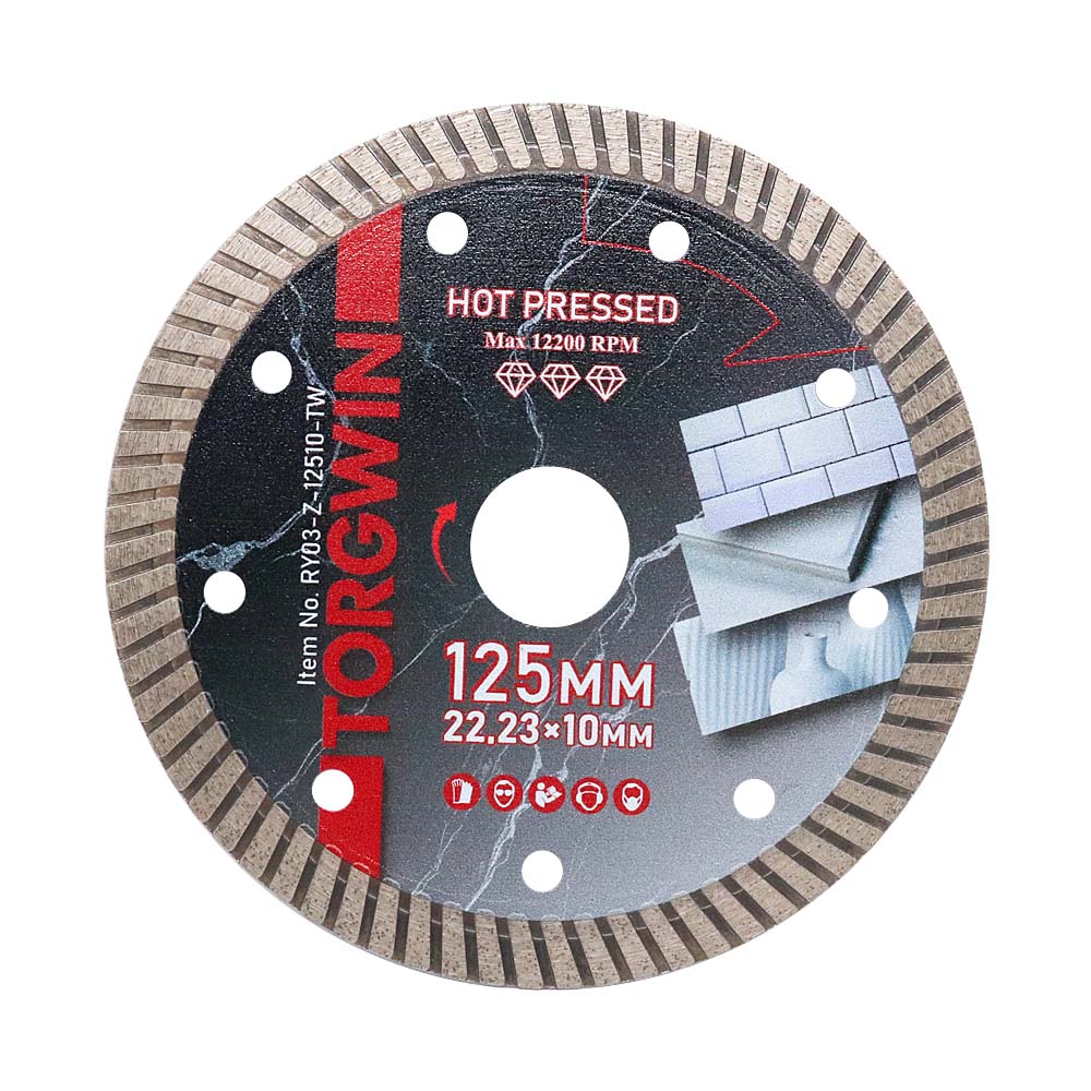 Heiß gepresster Turbo Diamond Saw Blade Pro für Fliesen