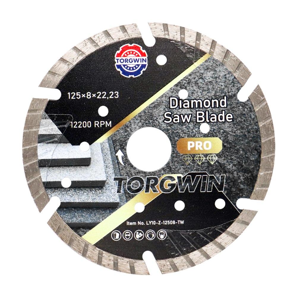 Segmentierte Diamantsägenklinge zum Schneiden von Marmor