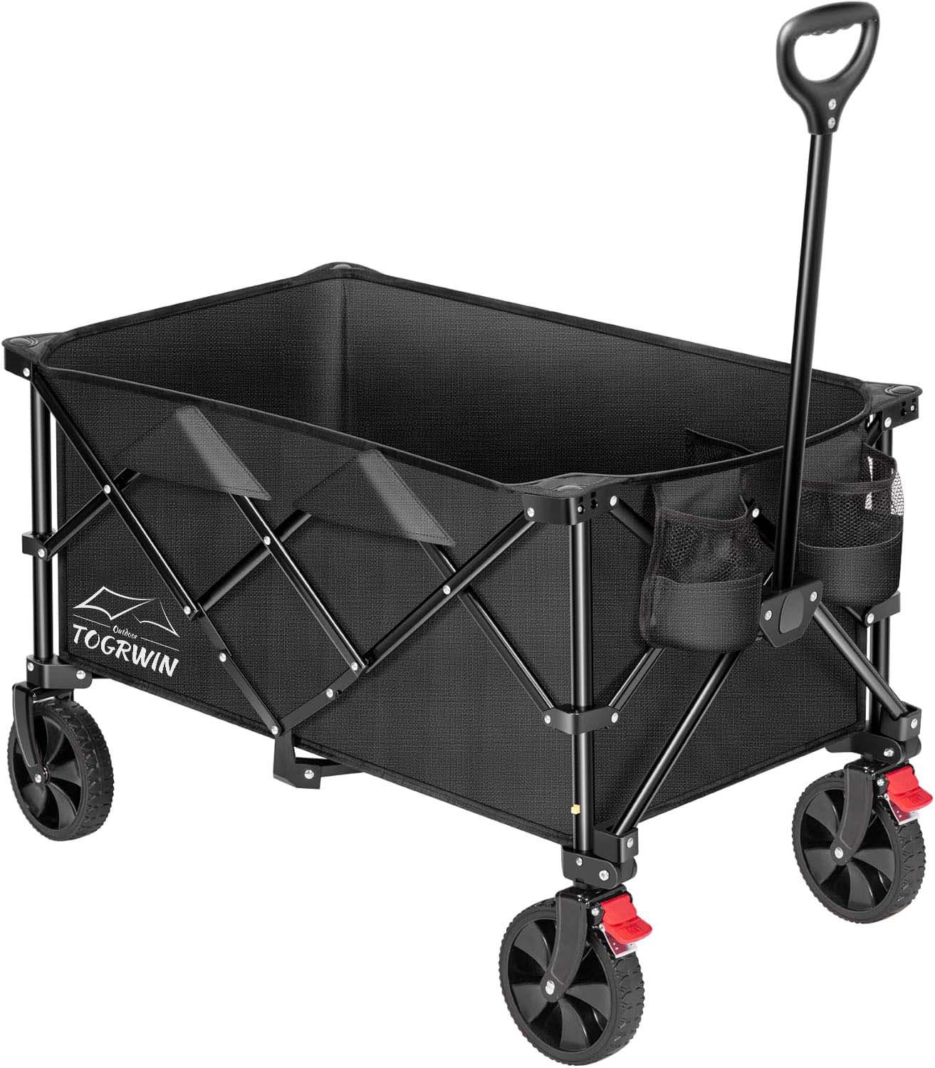TORGWIN 200L Collabsible Wagon 300 lbs Hochleistungsklapper Versorger Gartenwagen