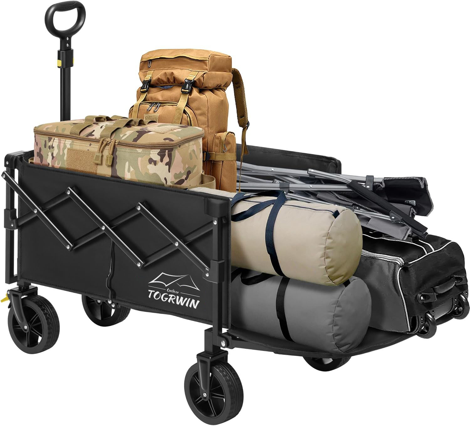 Zusammenklappbarer Wagen mit Heckklappe, 320lb-tragende Outdoor