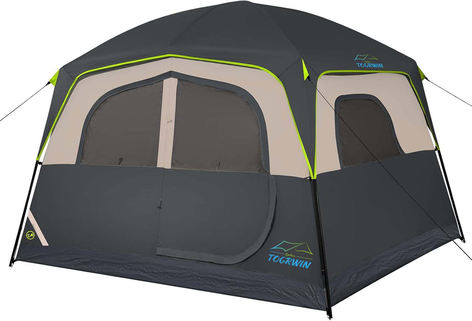 Torgwin Reisezelt 6 Personenzelte für Camping