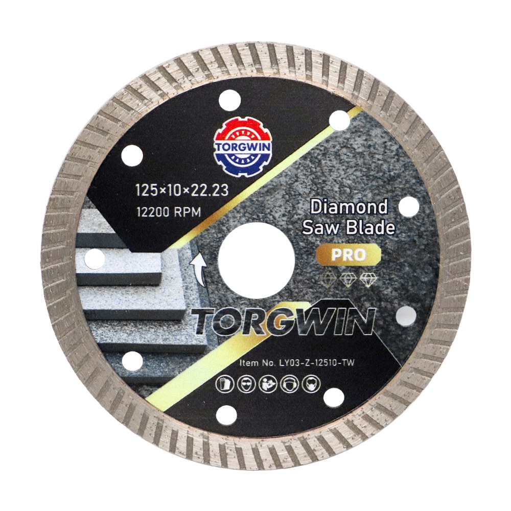 Turbo Diamond Saw Blade zum Schneiden von Granit