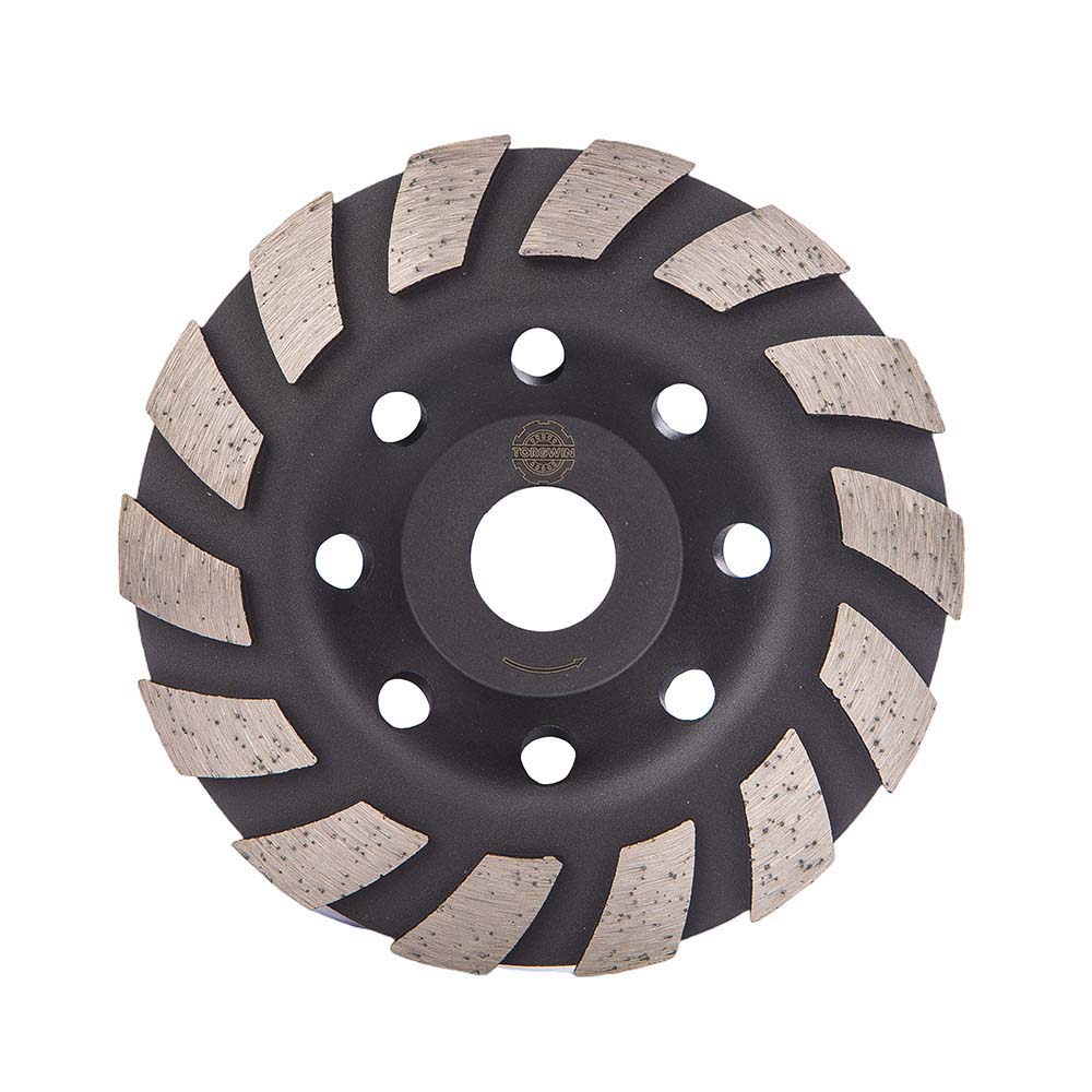 Breite Turbomerzähne Diamant -Schleifräder